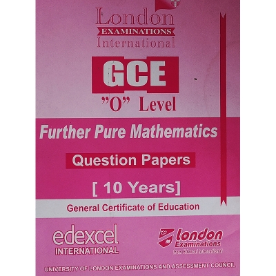 Picture of Edexcel O Level GCSE (9-1) Further Pure Mathematics (10 Year) Year Wise Question Paper - Up To Last Year