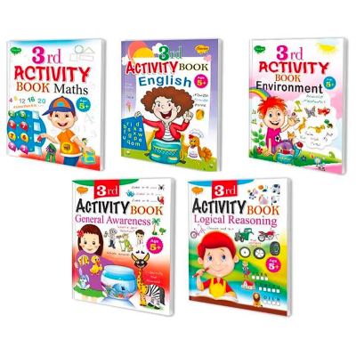 Picture of Activity for 5+ (English,Enviroment,Logical Reasoning,Maths & General Awareness) [Perfect Paperback]