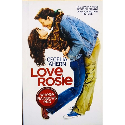 Picture of Love Rosie (Where Rainbows End)- paperback (white print)