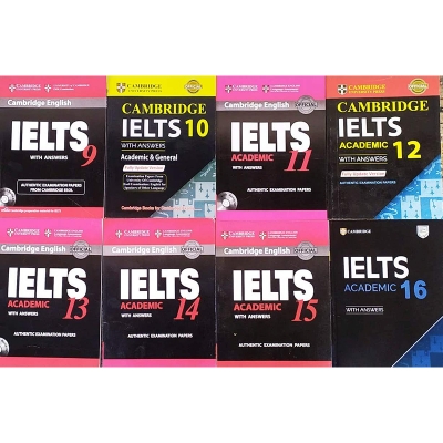Picture of Cambridge IELTS Academic (9-16) Set - Self Study Student's Book White print