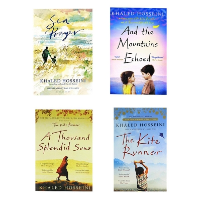 Picture of Khaled Hosseini 4 Book Set (white Print)paperback