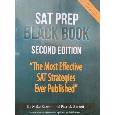 Picture of SAT Prep Black Book: The Most Effective SAT Strategies Ever Published Paperback –Bangladeshi Print