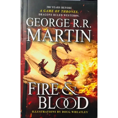Picture of Fire and Blood ( News Print )Paperback )