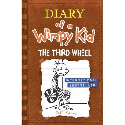 Picture of The Third Wheel (Diary of a Wimpy Kid book 7) Paperback –  Bangladeshi Yellow Paper Print