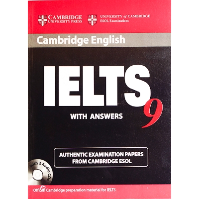 Picture of Cambridge English IELTS 9: with Answers With DVD Paperback Bangladeshi White Paper Print