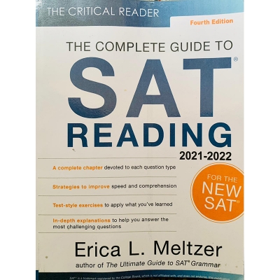 Picture of The Critical Reader: The Complete Guide to SAT Reading, 4th Edition 2021-2022 Paperback – Bangladeshi Print