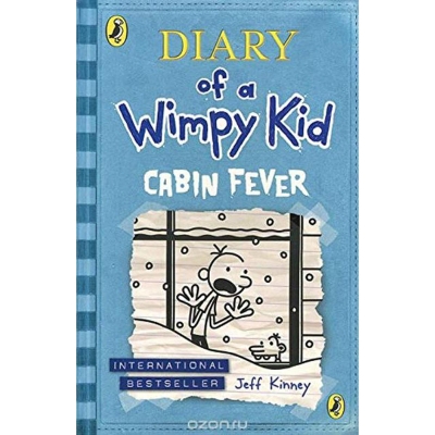 Picture of Diary of a Wimpy Kid - 6: Cabin Fever Paperback –  Bangladeshi Yellow Paper Print