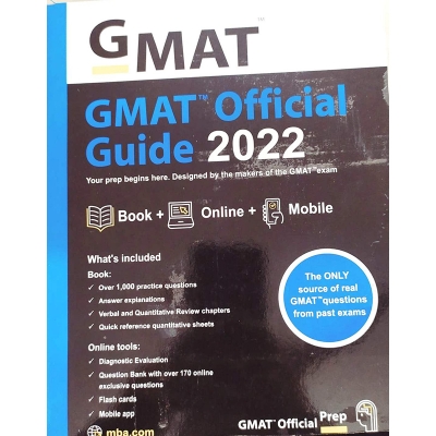 Picture of GMAT Official Guide 2022