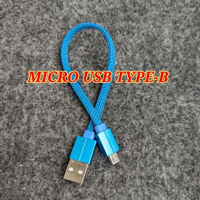 Picture of Micro usb type b sort cable powerbank cable-Blue