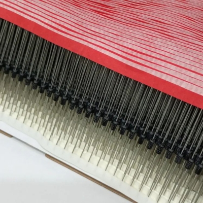 Picture of 50pcs - Diode 1N4007 1000V 1A General Purpose Rectifier Diode IN4007-Black