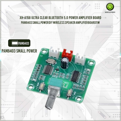Picture of XH-A158 ultra clear Bluetooth 5.0 power amplifier board pam8403 small power DIY wireless speaker amplifier board 5W
