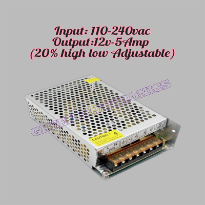 Picture of 12v 5Amp Power supply