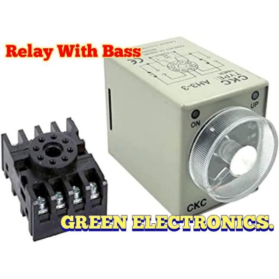 Picture of Ac220v Timer relay 0 to 60minuts socket free-0 to 60 Minute, 0 to 60 second