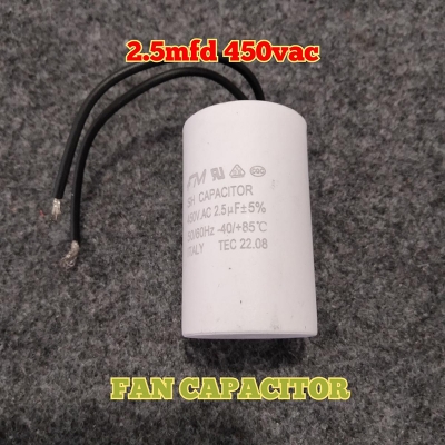 Picture of High Quality 2.5mfd Fan Capacitor Italian