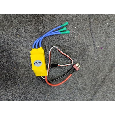 Picture of ESC 30A Brushless Motor Speed Controller XXD 30A ESC Welding T Plug-Yellow