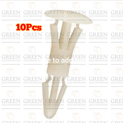 Picture of 10Pcs- P.C.B Lock Spacer Plastic P.C.B Snap Lock Supports Push Lock Flat Bottom Standoff Spacer Lock-In P.C.B Board