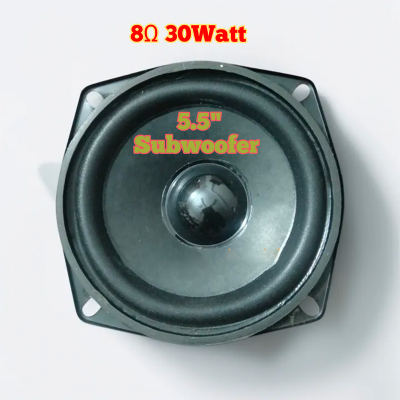 Picture of 5 ইঞ্চি 8 ohm 30w অডিও সাব উফার hifi ডিপ বাস স্পিকার হোম থিয়েটার লাউডস্পিকার স্টিরিও অ্যাম্প্লিফায়ার জন্য-Black