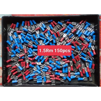 Picture of Battery Connector Flat Type 1.5Rm 150pcs-Blue