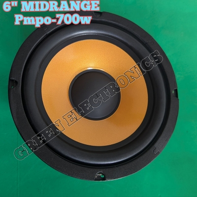 Picture of 6 inch mid range speaker-Yellow