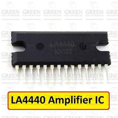Picture of Audio Power Amplifier LA4440 6W 9V 12V ZIP 14 Pin Dual 2 Channels Stereo Audio Board Amplifier IC LA 4440-Not Specified