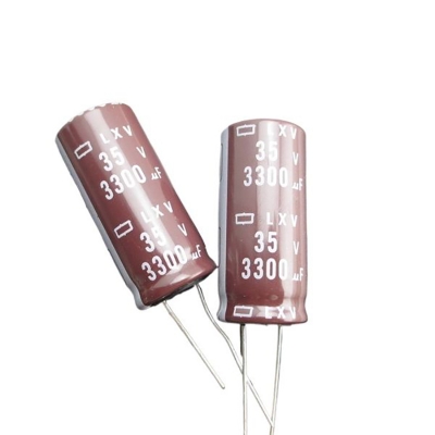 Picture of 2Pcs 3300 uF 35v polipropoline film Electrolytic Capacitor (2 Pieces)-Multicolor