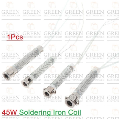 Picture of 45W Soldering Iron Coil AC 220v 45 Watt Soldering Iron Core Heating Element Replacement Spare Parts Welding Tool Electric Iron Core For 45W Soldering Iron Inner