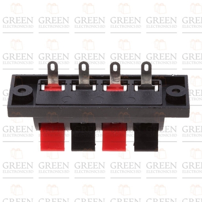 Picture of 4 Way Connector Block For Speaker Terminal Board