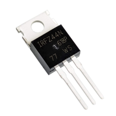 Picture of IRFZ44N To-220 N-channel mosfet pack of 1pcs-Multicolor