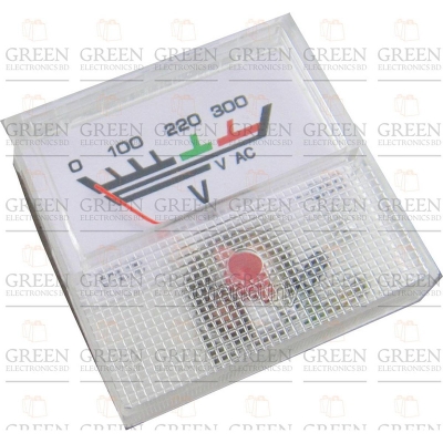 Picture of AC Mini Voltmeter Analog 0-300v