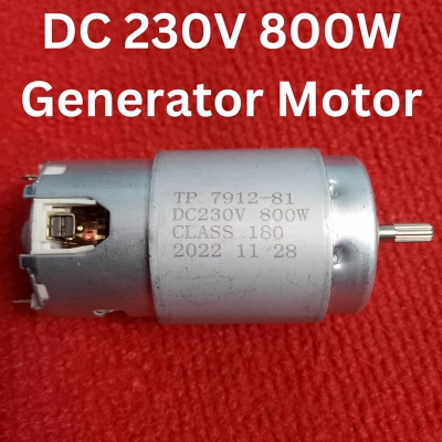 Picture of Dynamo Generator DN-6612 400W DC 220V 240V Class H Generator Motor With D25XB80 25A Bridge Rectifier Use For Power Generation Dynamo Generator Motor 800W Generator Motor TP 7912-81 800W DC 220V 230V Class 180 Dynamo Generator Motor With D25XB80 25A Bridge