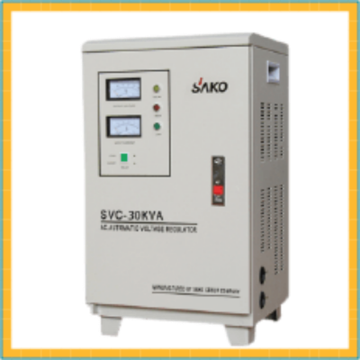 Picture of 30kva single phase automatic voltage stabilizer-Grey