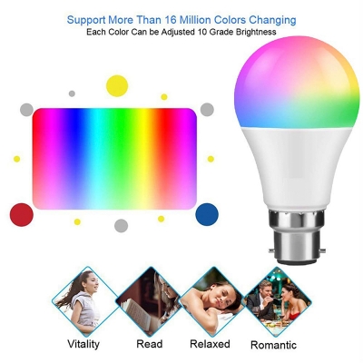 Picture of Colourful Led light 15W multicolor led bulb RGB led bulb-Multicolor