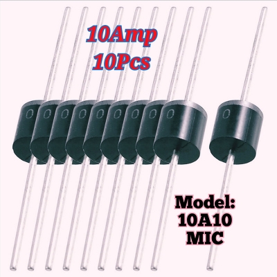 Picture of 10Amp 10Pis Rectifier Diod For Genarel purpose use-Black