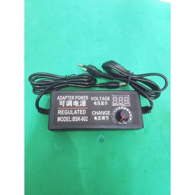 Picture of Adjusting Adapter 3v to 24v Adjustable 120W Speed Control Volt Ac/Dc Adjustable Power Adapter Supply Display - Flexible Power Supply Solution For Various Devices