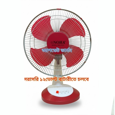 Picture of 12V Clip-On Car Solar Fan Portable Mini  Dashboard 12 Inch-Multicolor