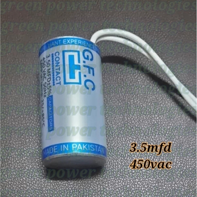 Picture of Ceiling Fan Capacitor 3.5MF GFC - 1 Pcs-Grey