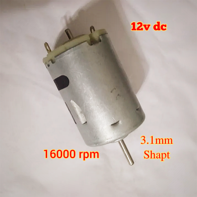 Picture of 3.1mm Shaft 12V HEAVY DUTY Motor 12V 3.1mm Shaft Motor DC 12V Motor For Mini Fans Motor Toy Car Boat Electric Drill Motor 12V Motor