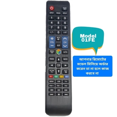 Picture of 01FE Model Smart Led Tv Remote Control  Common LCD LED TV Remote Star RC-0707-Black