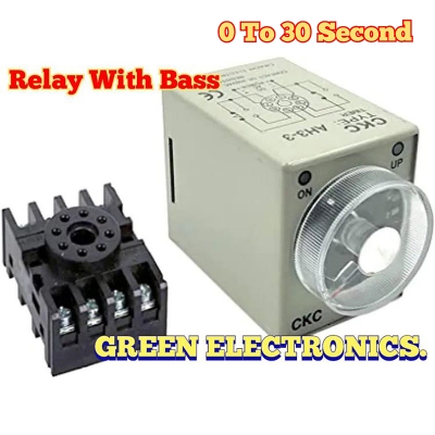 Picture of Timer relay 0 to 30minuts socket free-Multicolor