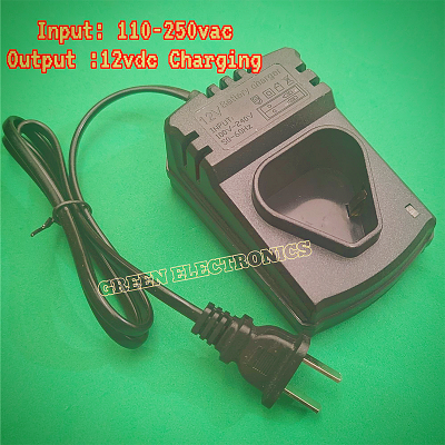 Picture of Cordless Drill Original Battery Charger Doc for Drill Battery Charger-Black