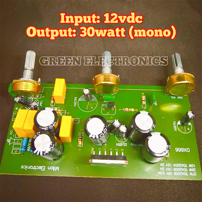 Picture of HEAVY CAPACITORS TDA2009A TDA-2009 TDA 2009 Amplifiers Board 12W Speakers DC 8-28V Power Supply Audio Home Entertainment & Amplifiers Circuit