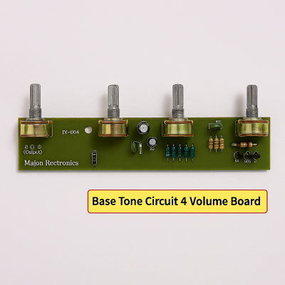 Picture of Base Tone Circuit 4 Volume Base tone Circuit Board For Amplifier