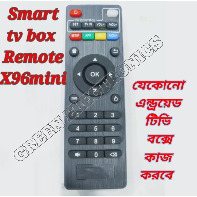 Picture of X96 Mini Universal Smart TV Box Remote Control - Durable Design without AAA Batteries-Multicolor