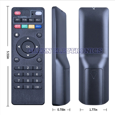 Picture of Replacement Remote Control for Android for Smart TV Top Box For MXQ MXQPRO MXQ-4K M8S H96 M8 New Dropship-Black