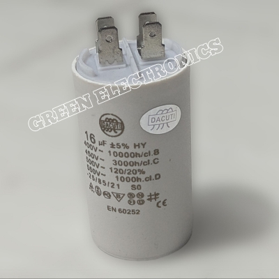 Picture of Capacitor 16 µf 450v 50/60hz