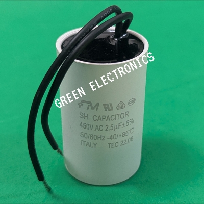 Picture of 2.5 mfd high quality italian capacitor for chilling fan