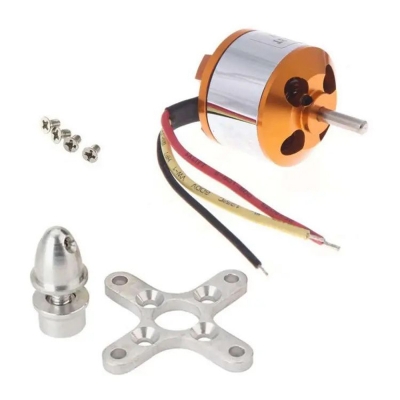 Picture of A2212 1000KV (BLDC) Brushless DC Motor - Multi Plug - Drone-Multicolor