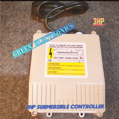 Picture of Motor Control Unit Submersible Weter Pump Control Device With Capacitor 70mfd

3hp Submersible control box-Grey