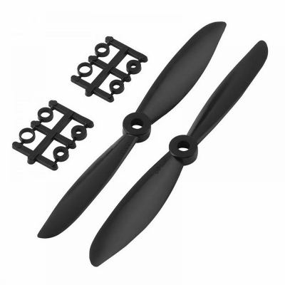 Picture of 3inch 2 pieces (1 pair of propellers)1 piece: Clockwise (CW)1 piece: Anti-clockwise (CCW)Number of Blades: 3 blades per propeller (Tri-blade)Material: Typically nylon or polycarbonate-Black