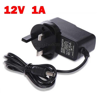 Picture of TP-LINK 12V-1A Router Power Adapter & Charger 5.5*2.5MM Genuine Original Adapter 12V 1A Price In Bangladesh-Black
